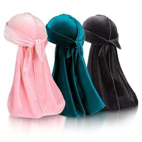 img 4 attached to Velvet Durags Superior Doorags Headwraps