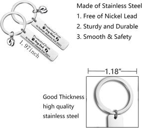 img 3 attached to Брелок BNQL для объявления о беременности: стильное украшение для ожидающих мальчиков.