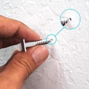 img 1 attached to 🔩 Effortless T-Screw Hanging: No Measuring Required with the T-Screw Companion!