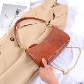 img 1 attached to 👜 DREAMALOE Classic Shoulder HandBag Closure Women's Handbags & Wallets: Ideal Totes for Style-conscious Shoppers