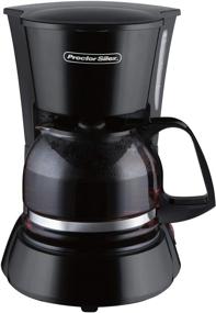 img 4 attached to Proctor Silex Coffee Maker, Black: Experience Quality Brewing at Its Finest