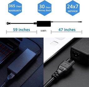 img 2 attached to AC Adapter Charger for HP Chromebook 11 G5 & G4 EE by Galaxy Bang USA: Reliable Power Solution