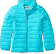 🧥 water-resistant packable puffer jackets for girls - amazon essentials логотип