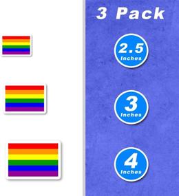 img 4 attached to LGBTQ Flag Sticker Pride Stickers Laptop Accessories