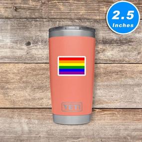 img 3 attached to LGBTQ Flag Sticker Pride Stickers Laptop Accessories