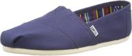 👞 toms classic canvas slip-on men's shoes logo