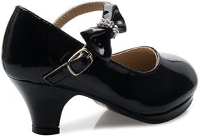 img 1 attached to Stylish OLIVIA Women's Almond Round Flat Girls' Shoes and Flats: Fashionable Footwear for All