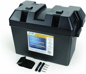 img 2 attached to 🔋 Camco Heavy Duty Large Box (55373) - Fits Group 27, 30 & 31 Batteries, Durable & Anti-Corrosive for RVs, Cars, and Boats