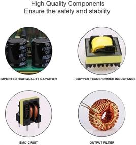 img 1 attached to 🔌 inShareplus 12V 30A 360W, DC Universal Regulated Switching Power Supply, Converter AC 100-240V to DC 12 Volt LED Driver, Transformer, Adapter for LED Strip Light, 3D Printing, Radio, Computer Project