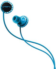 img 4 attached to 🎧 SOL REPUBLIC Relays Sport Wired 1-Button In-Ear Headphones - Android Compatible, Secure Fit for Workouts, No-Fall Design, Noise Isolation, Multiple Ear Tip Sizes, Perfect for Calls - Blue (1152-36)