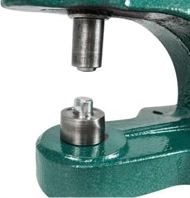 img 1 attached to 🔩 QWORK Eyelet Grommet Machine Grommets: Superior Quality for Perfectly Reinforced Fabric and Leather Applications