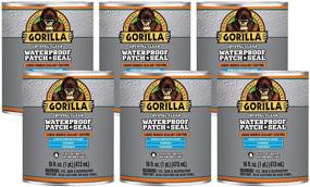 img 4 attached to 🦍 Gorilla Waterproof Patch - Liquid Ounces: Tapes, Adhesives & Sealants