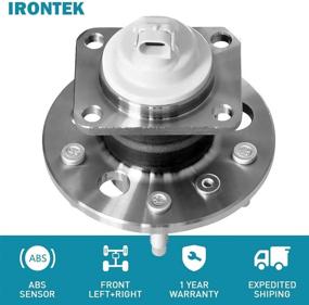 img 3 attached to 🛠️ IRONTEK 512150 Rear Wheel Bearing Hub Assembly: Compatible with Chevy Venture/Buick Regal 97-04, Chevrolet Monte 00-07, Impala 06-10, Pontiac Aztek 01-05, Montana 02-05, and Saturn Relay 05; Includes ABS