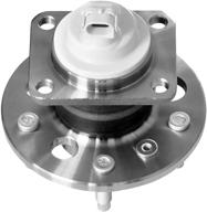 🛠️ irontek 512150 rear wheel bearing hub assembly: compatible with chevy venture/buick regal 97-04, chevrolet monte 00-07, impala 06-10, pontiac aztek 01-05, montana 02-05, and saturn relay 05; includes abs logo