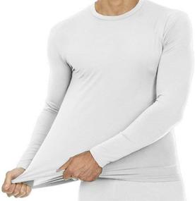 img 1 attached to Men's Ultra Soft Thermal Underwear Set with Fleece Lining - 9M Base Layer Long Johns