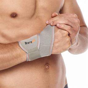 img 2 attached to BraceUP® Adjustable Wrist Support Silver