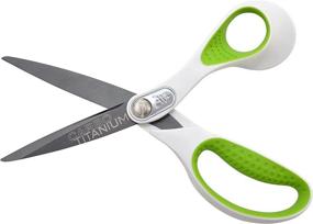 img 3 attached to ✂️ Westcott 16926 Sewing Scissors, Titanium Straight Blade