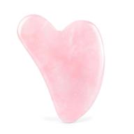 🌹 gua sha facial tools: rose quartz jade stone scraping massage tool for youthful skin - promoting blood flow, preventing wrinkles, and detoxifying logo