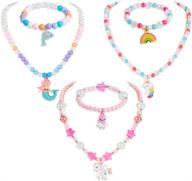 unicorn bubblegum necklace bracelet jewelry style1 логотип
