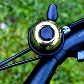 img 2 attached to Enhance Cycling Safety with Mirrycle Incredibell XL BLK Bicycle Bell in Black