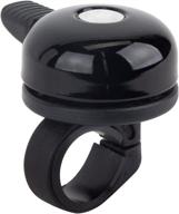 enhance cycling safety with mirrycle incredibell xl blk bicycle bell in black logo