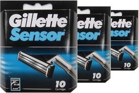 img 2 attached to 🪒 Get a Smooth Shave with Gillette Sensor Refill Blades - 30 Count!