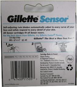 img 1 attached to 🪒 Get a Smooth Shave with Gillette Sensor Refill Blades - 30 Count!