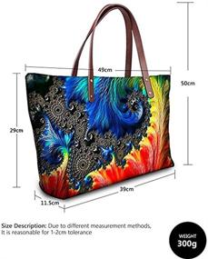 img 1 attached to 👜 Trendy Sannovo African Tribal Ethnic Print Women Tote Shoulder Bags: Stylish and Casual Handbag