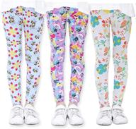 multipack of butterfly leggings for toddler girls' clothing logo