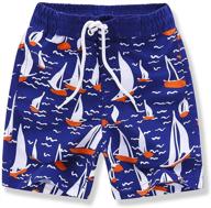 kute koo american patriotic boys' swimwear: stylish bathing clothing for a patriotic swim! logo