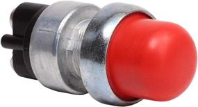 img 1 attached to Fastronix Heavy Duty Push Button Momentary Start Switch with Red Neoprene Cap - Reliable and Durable Power Control Solution