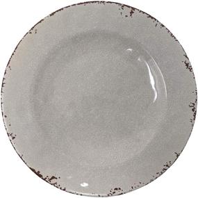 img 2 attached to 🍽️ Giannas Home Farmhouse Collection: Durable and Stylish Melamine Dinnerware