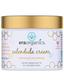 img 4 attached to 🌿 Era Organics Calendula Cream: Exceptional Soothing and Moisturizing Baby Lotion for Delicate Skin Prone to Eczema, Cradle Cap, Acne, Rashes, Hives with Cocoa Butter, Rosemary, Zinc Oxide & More