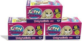 img 4 attached to 🐻 Tiny Tukkins Mini Mystery 3 Pack of Playsets: Collect All 6 with Baby Plush Characters and Accessories - Perfect Nurture Play for Toddlers and Kids!