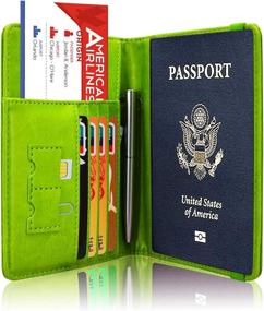 img 2 attached to 🛂 ACdream Passport Wallet Organizer: Enhanced Protector Travel Accessories for Passport Covers