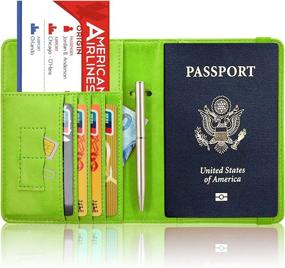 img 3 attached to 🛂 ACdream Passport Wallet Organizer: Enhanced Protector Travel Accessories for Passport Covers