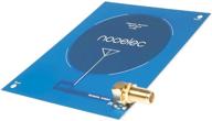 📡 nooelec high gain (3.5dbi) 1550mhz pcb antenna with sma connector for aero - inmarsat patch antenna logo