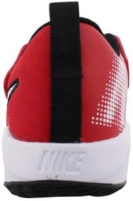 img 1 attached to 🏀 Nike Little Girls' Hustle Basketball Shoes AT5299 002 - Athletic