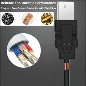 img 2 attached to 🔌 Enhance Connectivity with CABLEDECONN Angled Degree Devices Cable