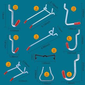 img 2 attached to 📌 Efficient Pegboard Accessories Organizer Attachment Assortment