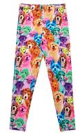 👖 jxstar cartoon leggings: stylish trousers patterns for girls' clothing logo