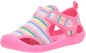 img 4 attached to 👟 OshKosh BGosh Aquatic Sandal Fuchsia Girls' Athletic Shoes: Perfect Blend of Style and Functionality