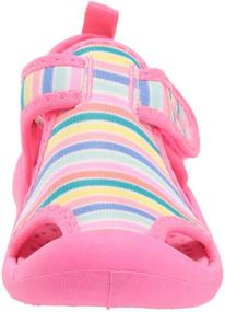 img 3 attached to 👟 OshKosh BGosh Aquatic Sandal Fuchsia Girls' Athletic Shoes: Perfect Blend of Style and Functionality