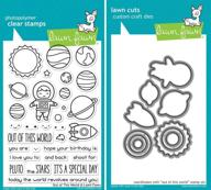 lawn fawn this world stamp: elevate your scrapbooking & stamping projects! logo