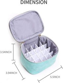 img 3 attached to Efficient IN Multicolor 20-Slot Lipstick Organizer: Keep Your Makeup Intact with Lipstick Holders, Makeup Bag, and Small Cosmetic Case