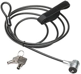 img 4 attached to 🔒 Fellowes Portable Key Cable Lock: Ultimate Anti-Theft Solution for Notebook & Laptop Computers