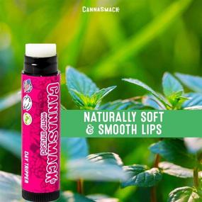 img 3 attached to 🌿 CannaSmack Natural Hemp Lip Balm - Sweet Mint: Ultra-Moisturizing Solution for Nourished Lips