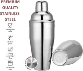 img 2 attached to 🍸 Derrison Martini Cocktail Shaker: A Professional's Choice for Perfect Martinis