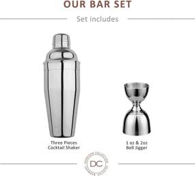 img 3 attached to 🍸 Derrison Martini Cocktail Shaker: A Professional's Choice for Perfect Martinis