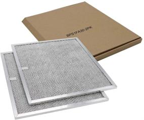 img 3 attached to 🔍 AMI PARTS BPS1FA30 Aluminum Filter (2pcs) - Compatible with Broan Range Hood (+ Dimensions)